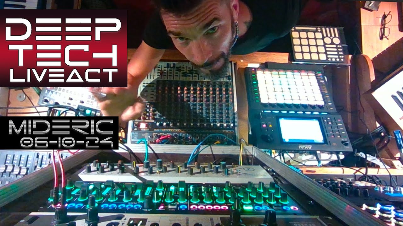 Deep Melodic Techno Analog Live Act - MiDeRiC - Deeper live - 06-10-24