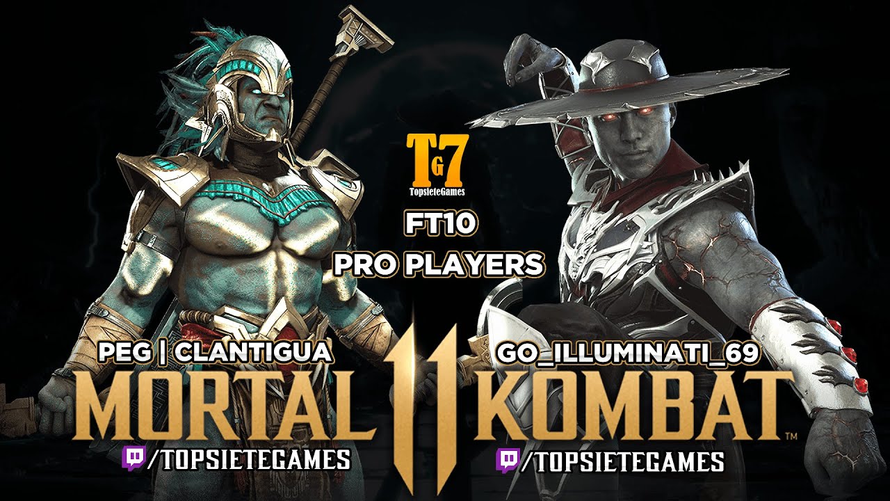 Go_Illuminati_69 vs Clantigua - Johnny Cage vs Kotal Kahn - 【Mortal Kombat 11】FT10 Pro Gameplay