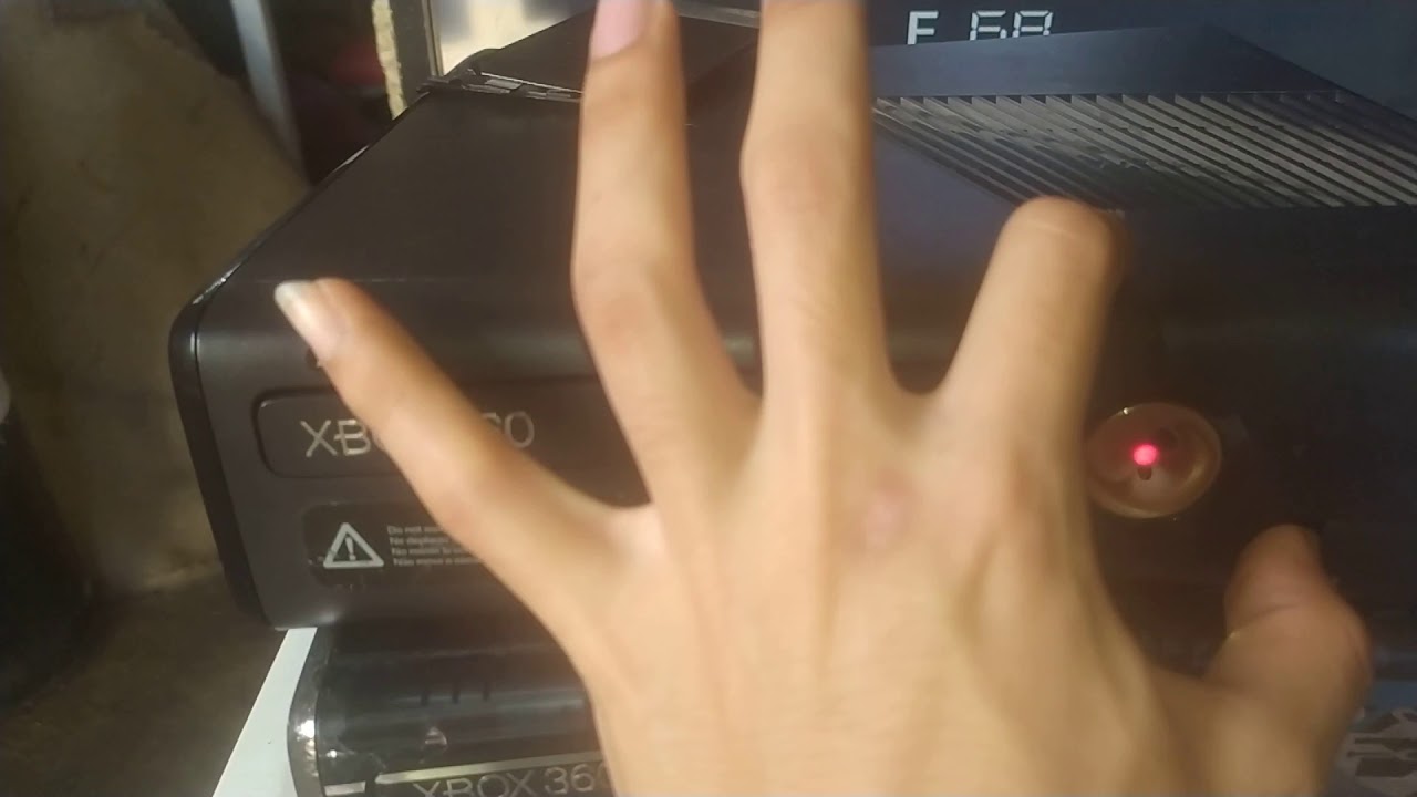 Xbox 360 Como Checar Código de Error Luz roja y Falla en Disco Duro E68