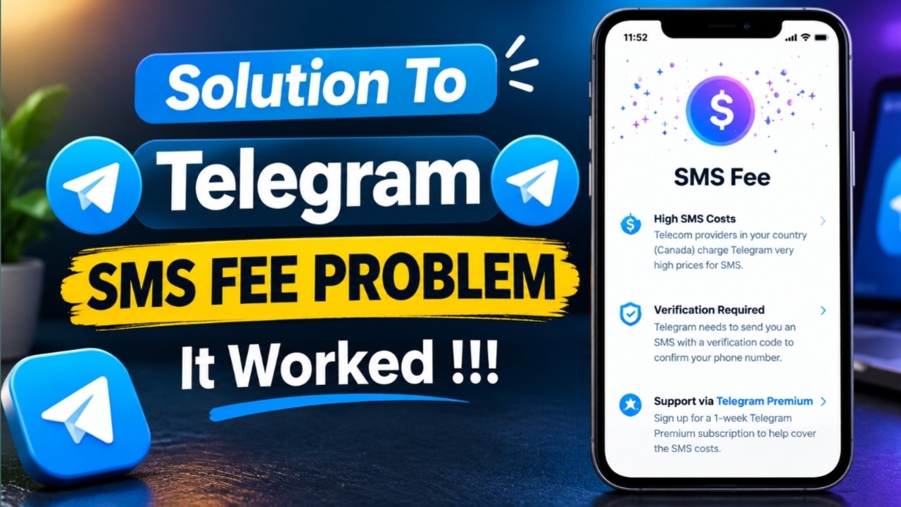 Как исправить проблему со списанием средств за SMS в Telegram: протестировал 2 способа, помог тол...