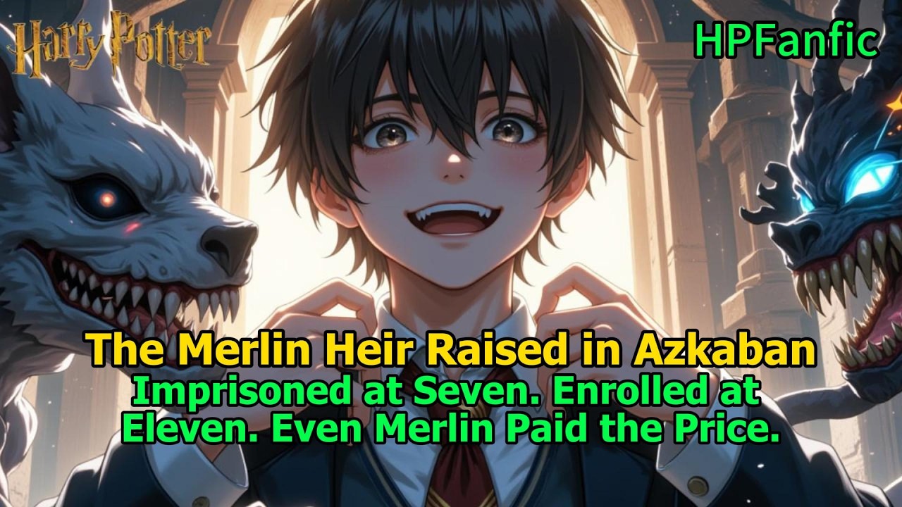The Merlin Heir Raised in Azkaban#harrypotter  #hogwarts  #fanfictionmagic