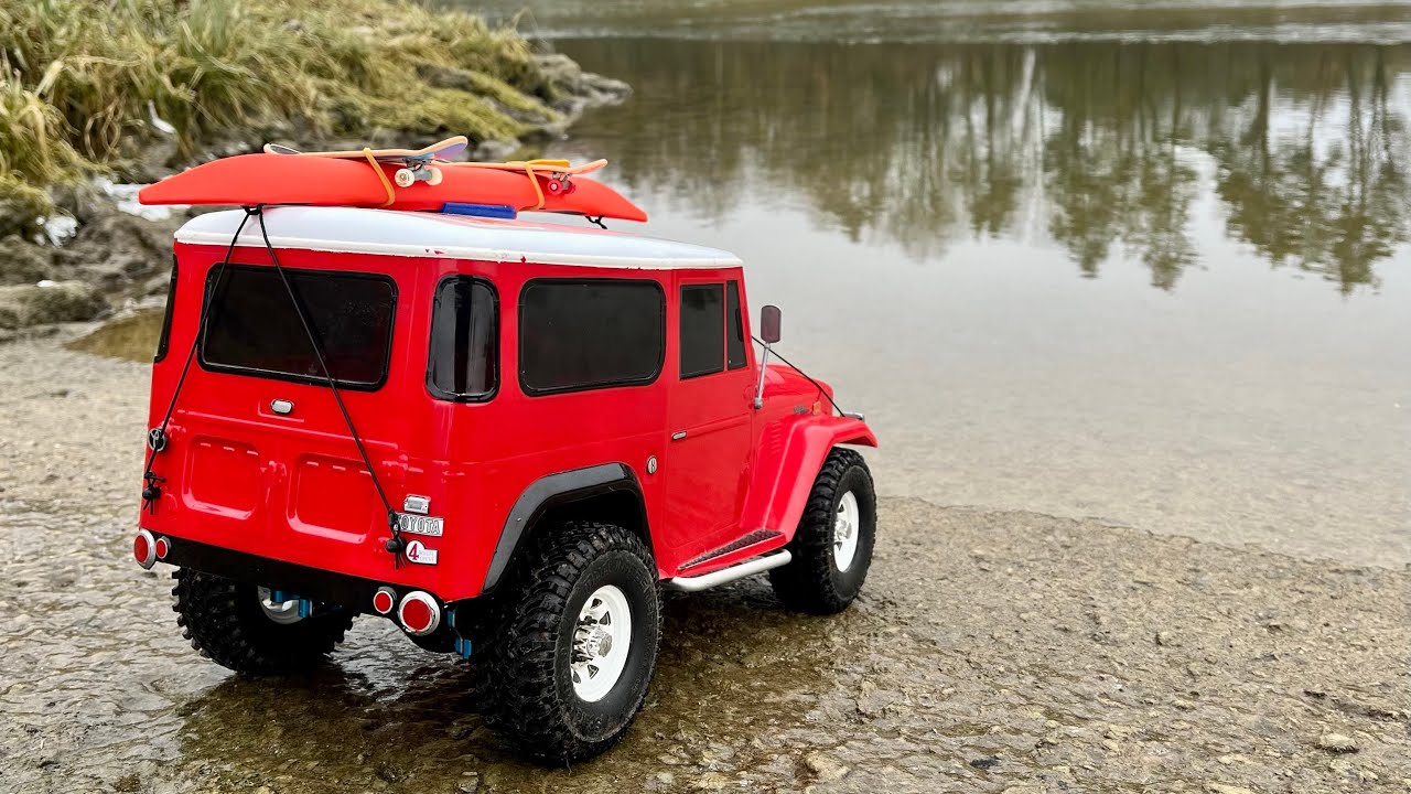 Tamiya CC01 Toyota Land Cruiser FJ 40 - to the water