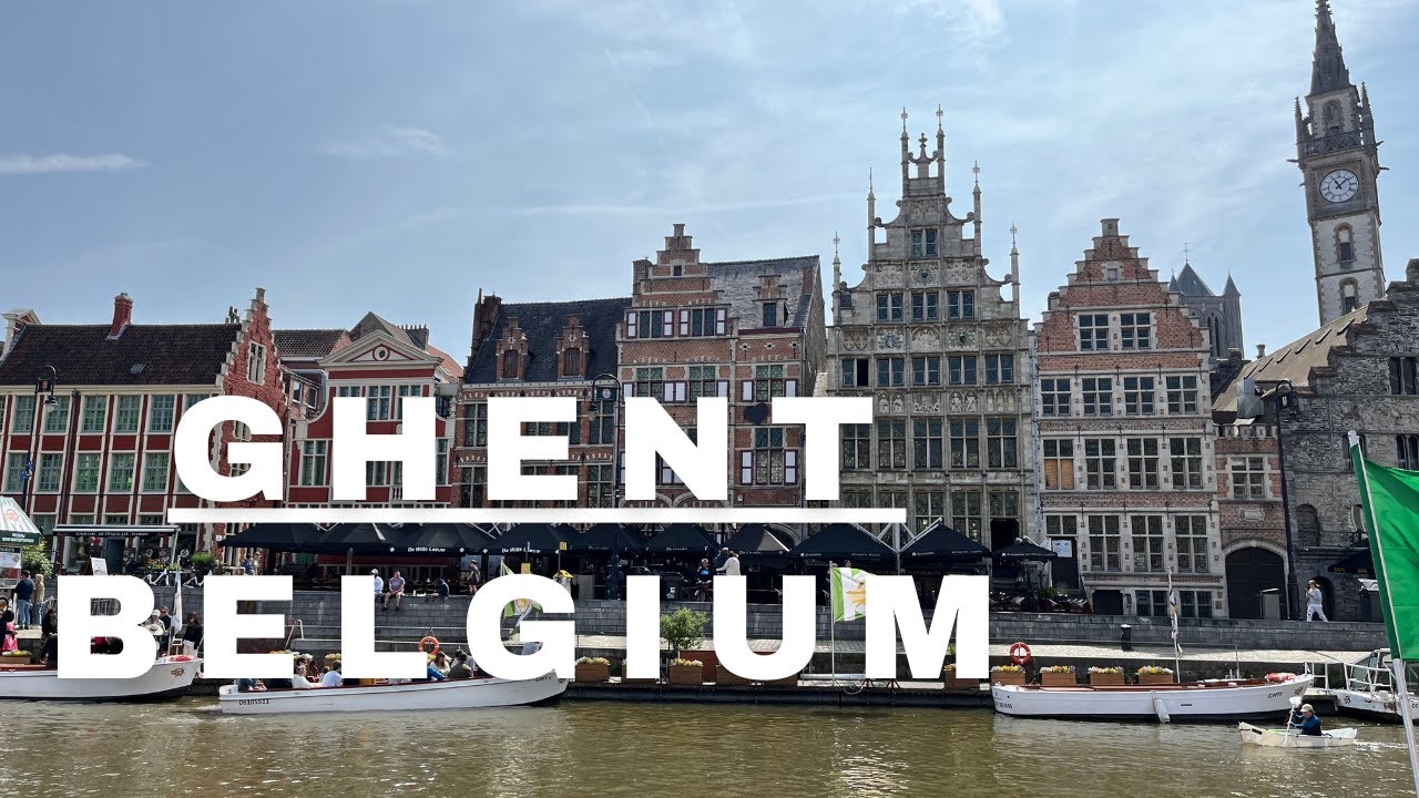 Top 5 things to do in Ghent, Belgium 🇧🇪 🍟🧇🍫