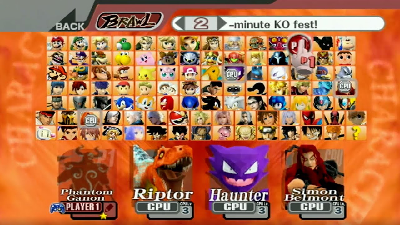 Super Smash Brothers Infinite v2.5