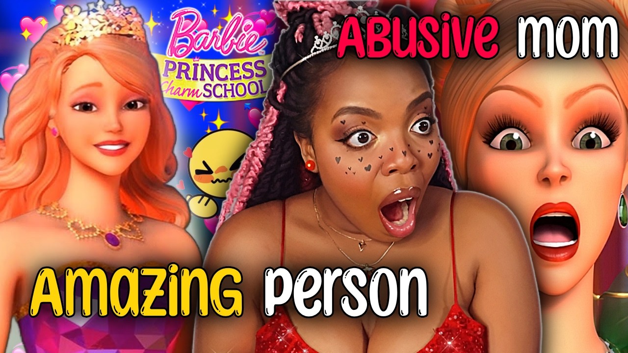 I Watched Princess Charm School And FELL IN LOVE WITH Delancy 🥹 (Barbie Movie Reaction)
