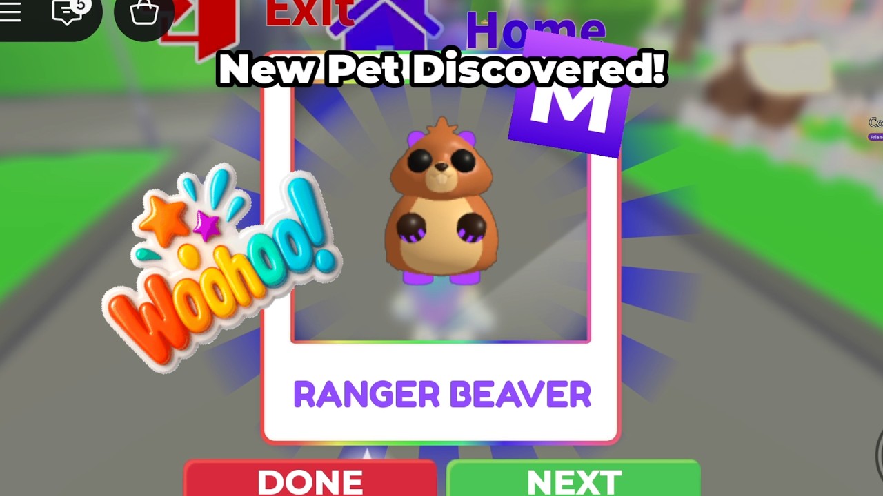 YAYY 😍 GOT A MEGA RANGER BEAVER FOR THIS ONE PET ONLY 😱 NEW ENTRY FOR MY JOURNAL 🥳 Adopt Me - Roblox