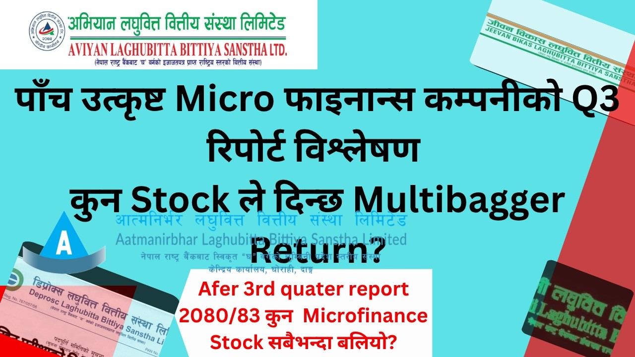 Q3 Report पछि  Top 5 Microfinance Stocks | High Return को सम्भावना |Nepali Share Market News||