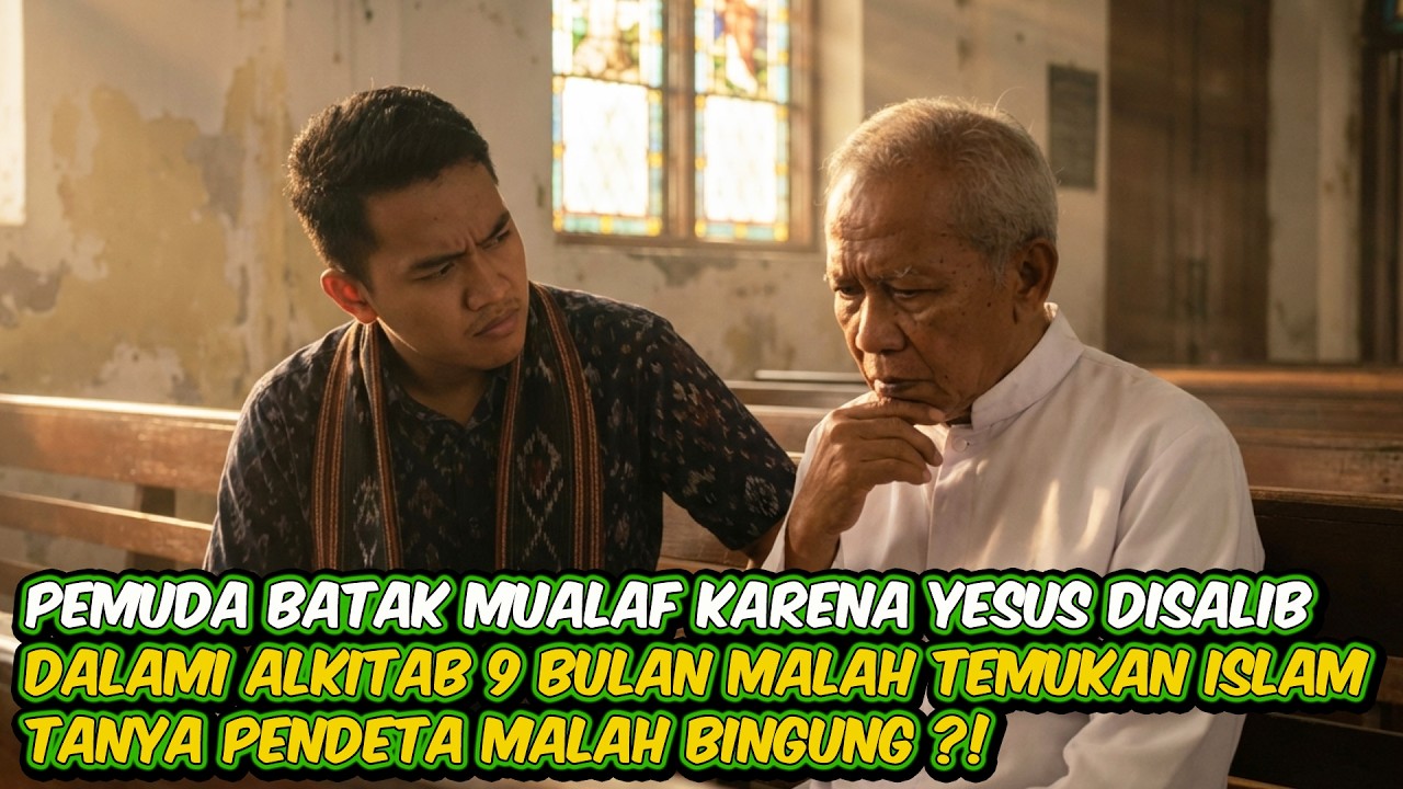 DRAMA PENYALIBAN YESUS BIKIN AKU MUALAF! DALAMI ALKITAB 9 BULAN BUAT PEMUDA BATAK MENEMUKAN ISLAM