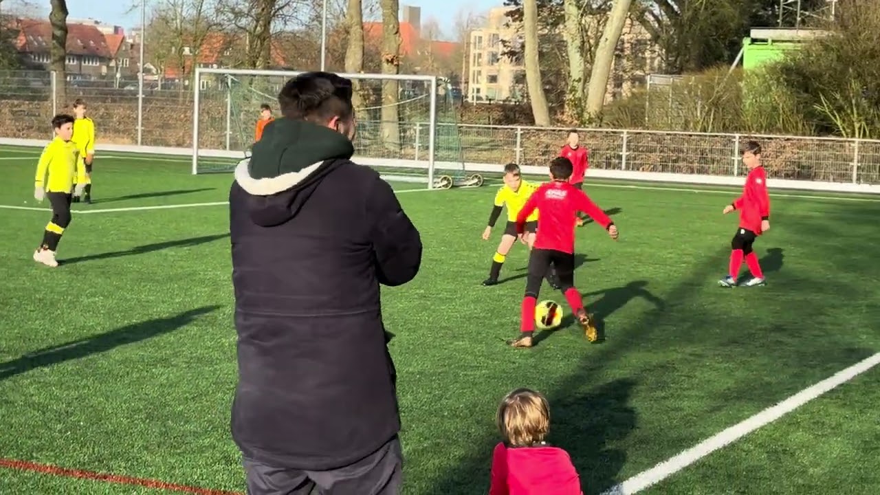 Angelo Lammers: Uit tegen CJVV Jo10-4 Roda Jo10-4, 4-10 gewonnen 