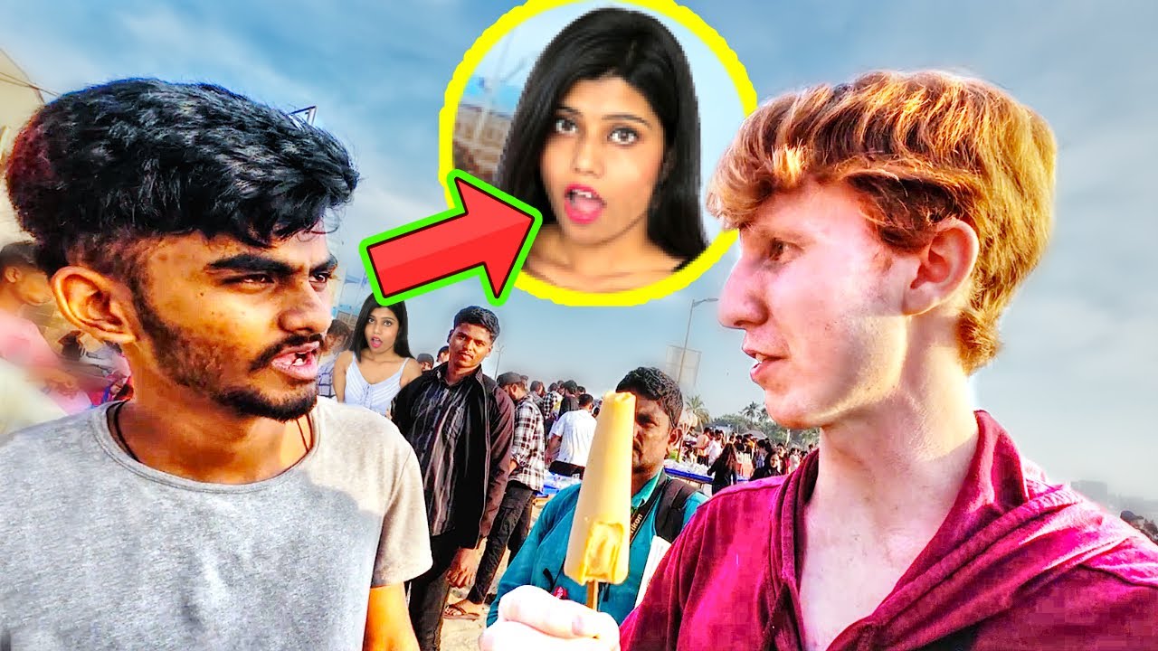 Clueless White Boy Busts out Hindi, Entire Beach Shocked 🇮🇳