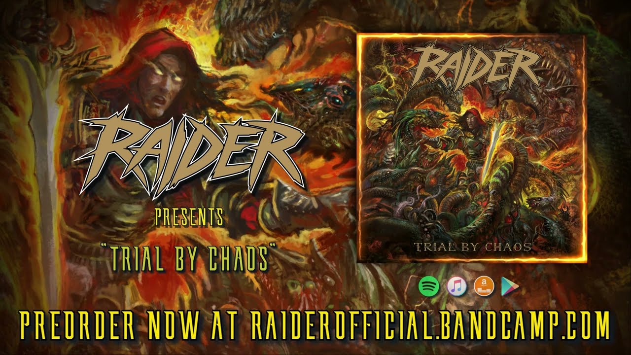 RAIDER - TRIAL BY CHAOS (NEW SINGLE 2022)