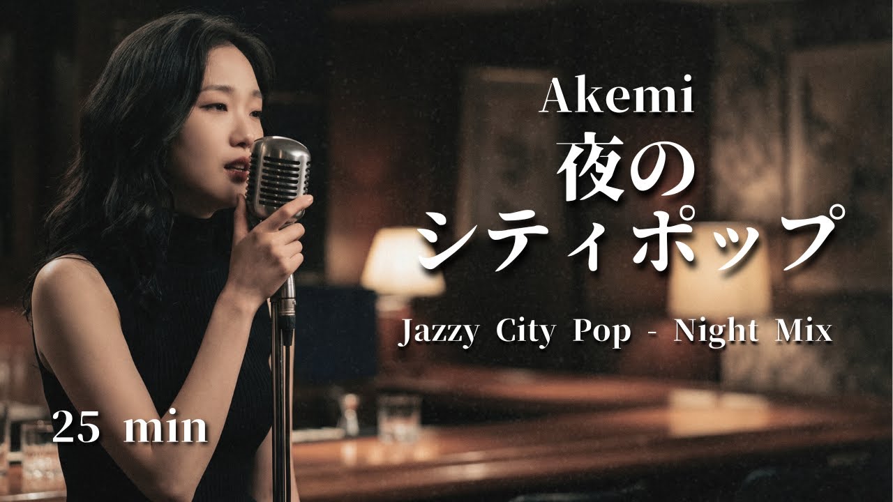 Akemi - 夜のシティポップ | Night Mix (25-Min Jazzy City Pop)