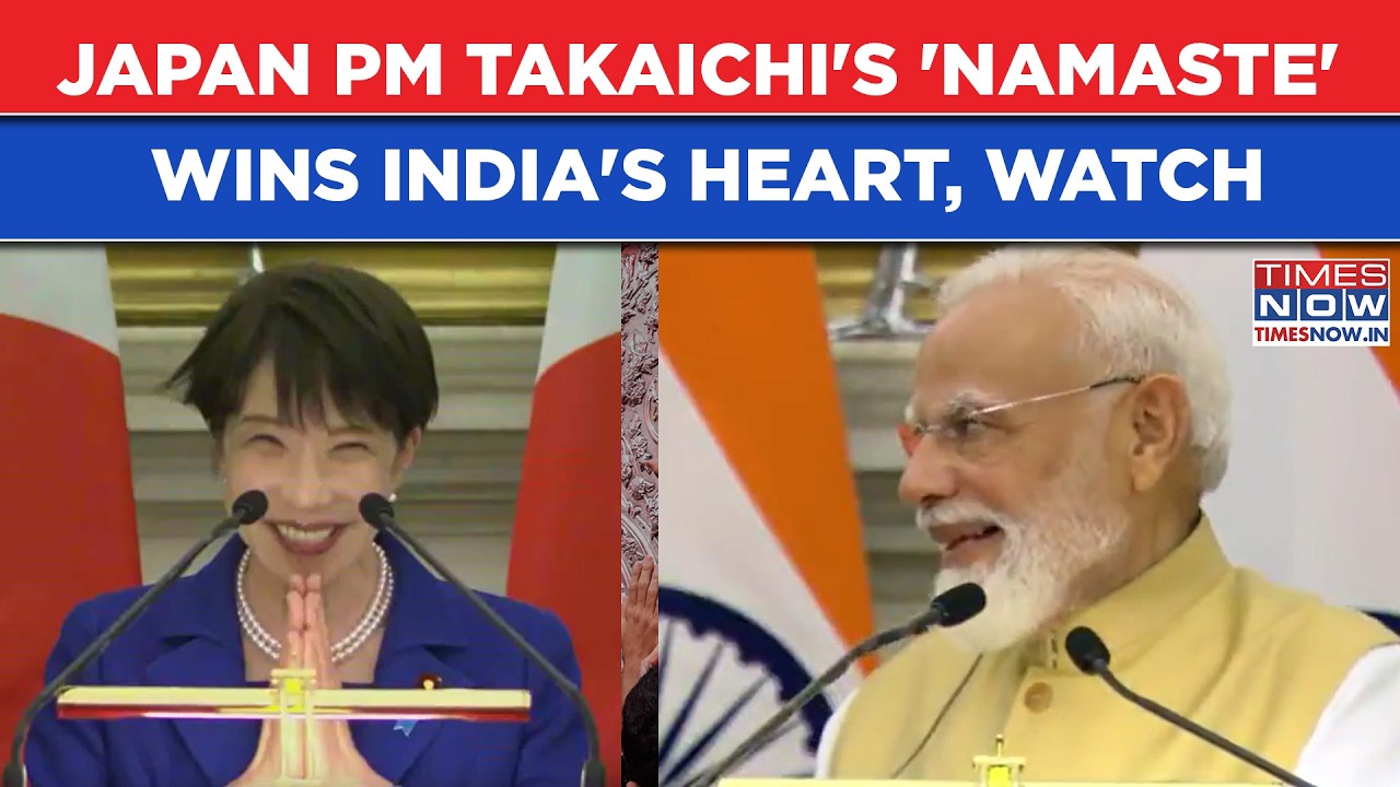 Smiling Japan PM Wins India's Heart With Her 'Namaste': Takaichi Shares Glimpses Of Warm Moments