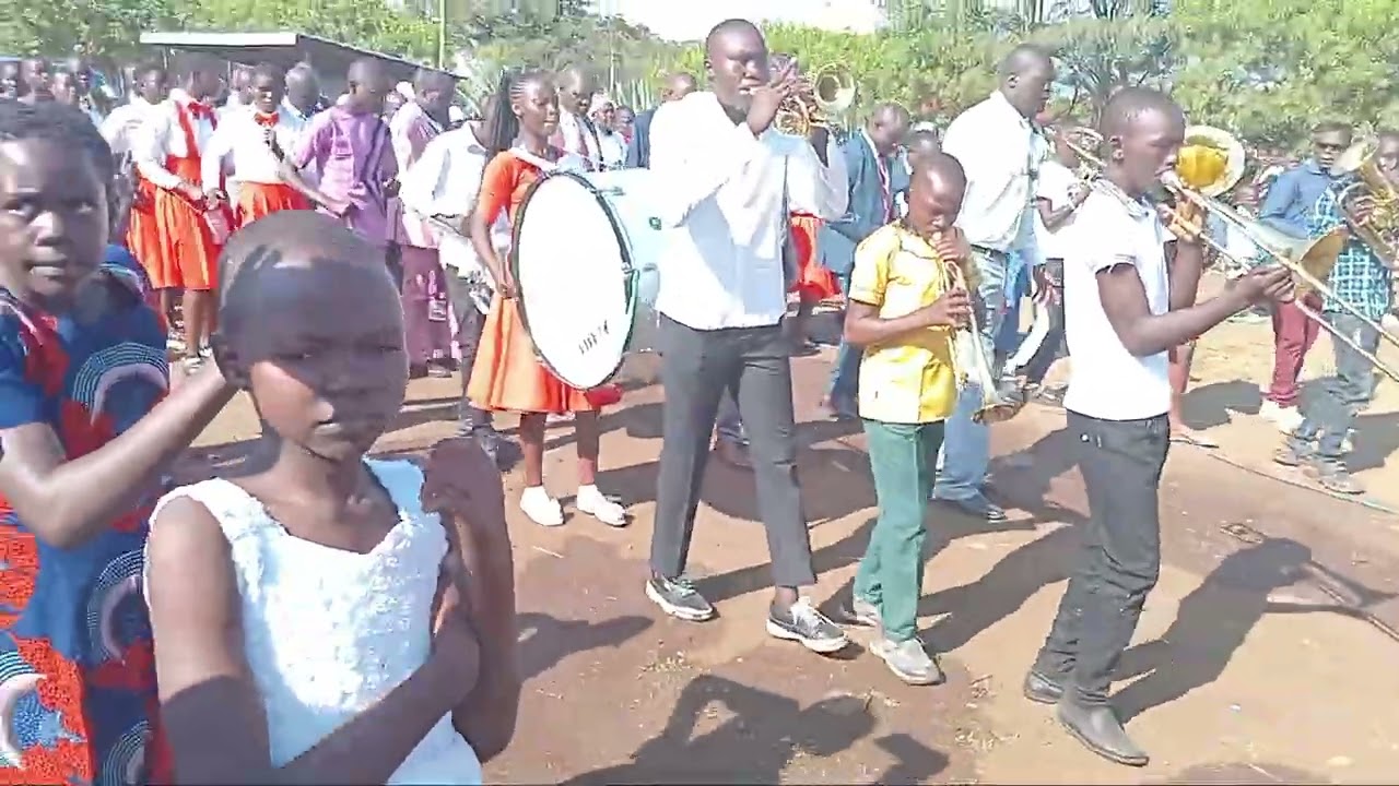 MIGORI DISTRICT  P.A.G CHURCH RECEIVING OUR GUEST SPEAKER OF NATIONAL YOUTH CAMP 2025 AT AWASI. 