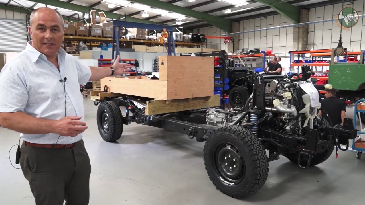 Jankel facility visit Fox Rapid Response Vehicle production line Rustington United Kingdom