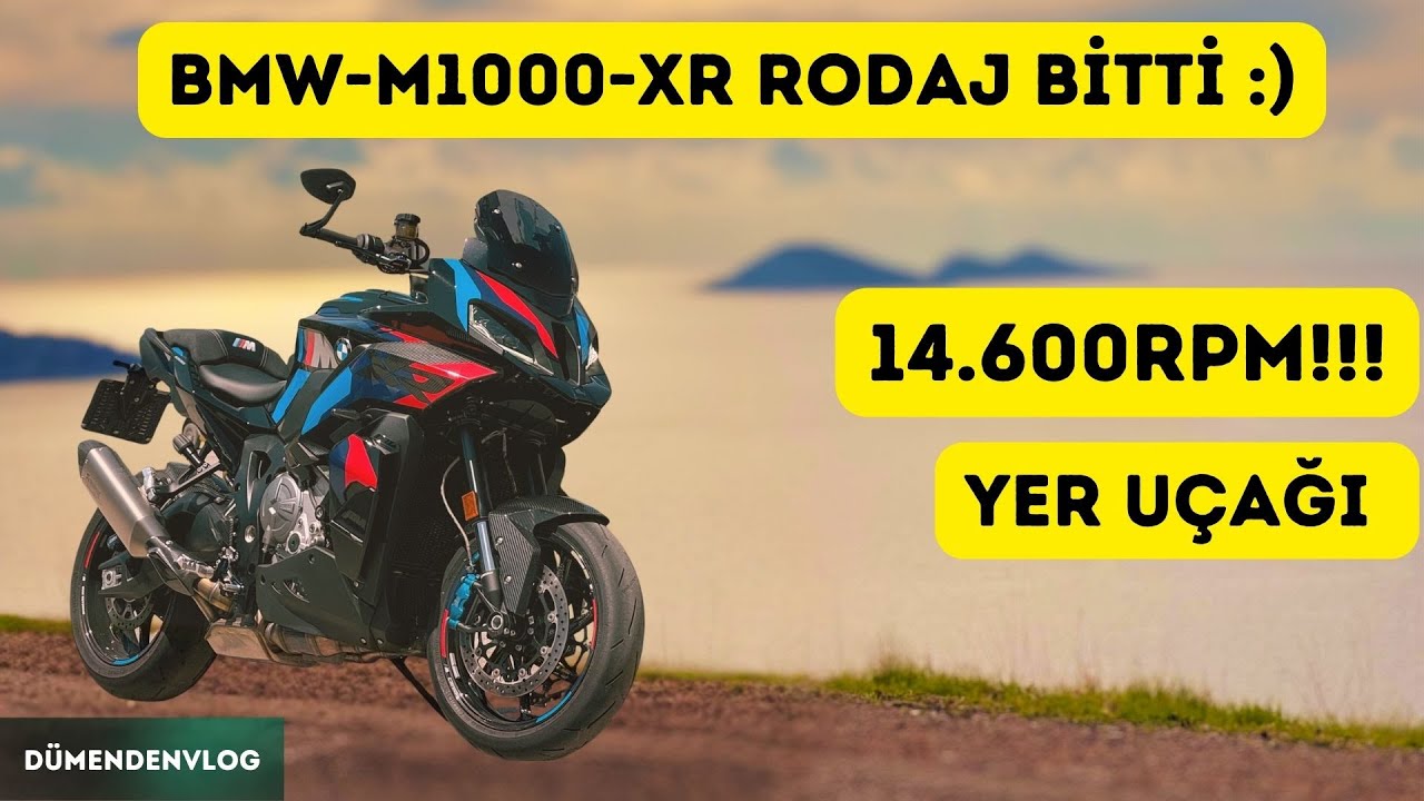 BMW M1000 XR RODAJ BİTTİ !!  PATLIYORDUM!! / 14.600 RPM #m1000xr #multistradav4  #xsr900