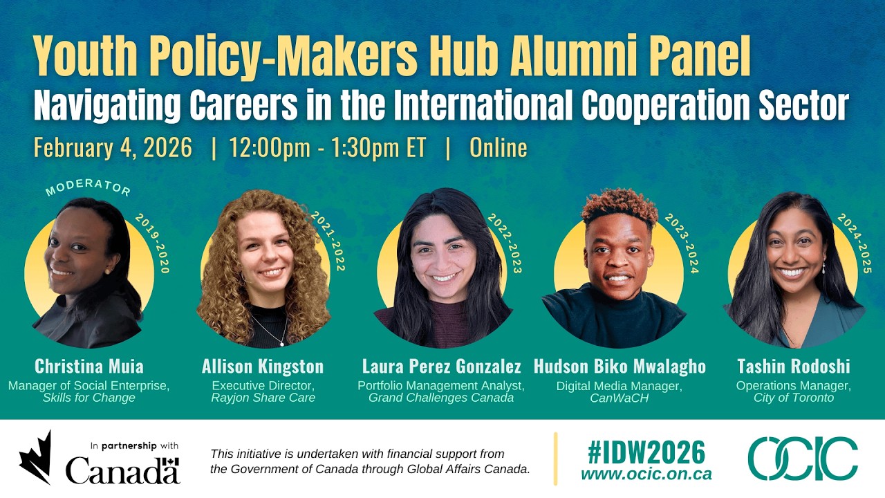 IDW2026 YPH Alumni Panel: Navigating Careers in the International Cooperation Sector