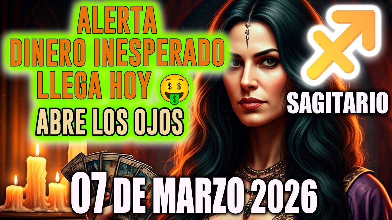 Sagitario ♐ ⚡ ALERTA: DINERO INESPERADO LLEGA HOY 🤑 ABRE LOS OJOS horóscopo de hoy