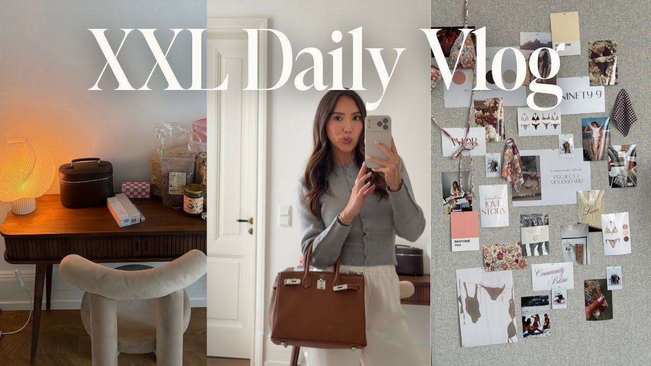 ZARA Haul, Heatless Curls TUTORIAL, Work Day & neues MAKEUP | Adorable Caro