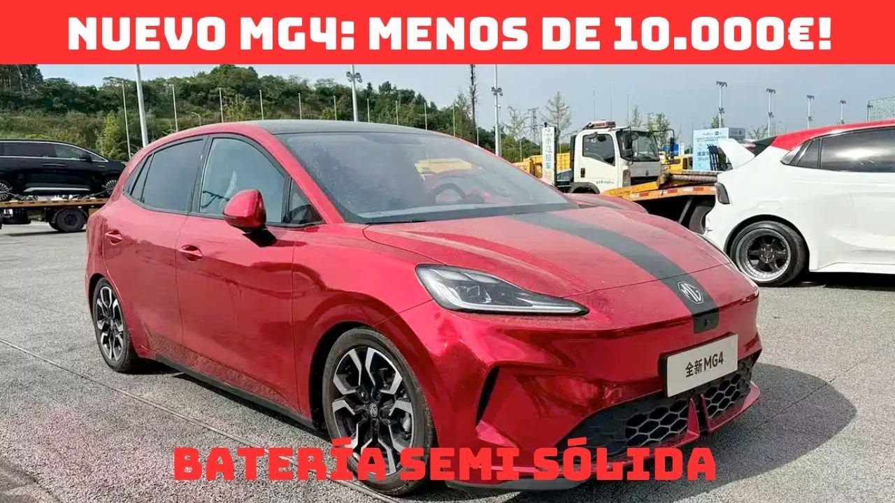 NUEVO MG4 EV - SE: MUCHO MÁS BARATO DE LO PREVISTO!