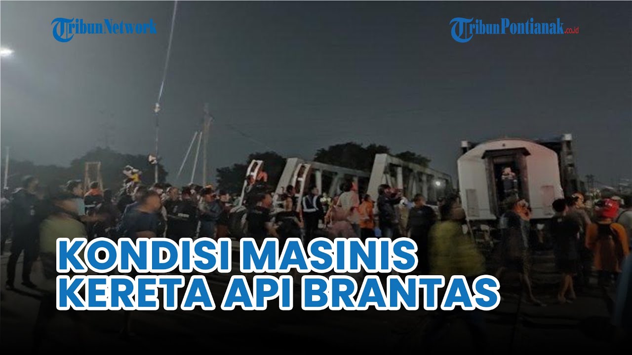 Kereta Api Brantas Tabrak Truk di Semarang, Begini Kondisi Masinisnya