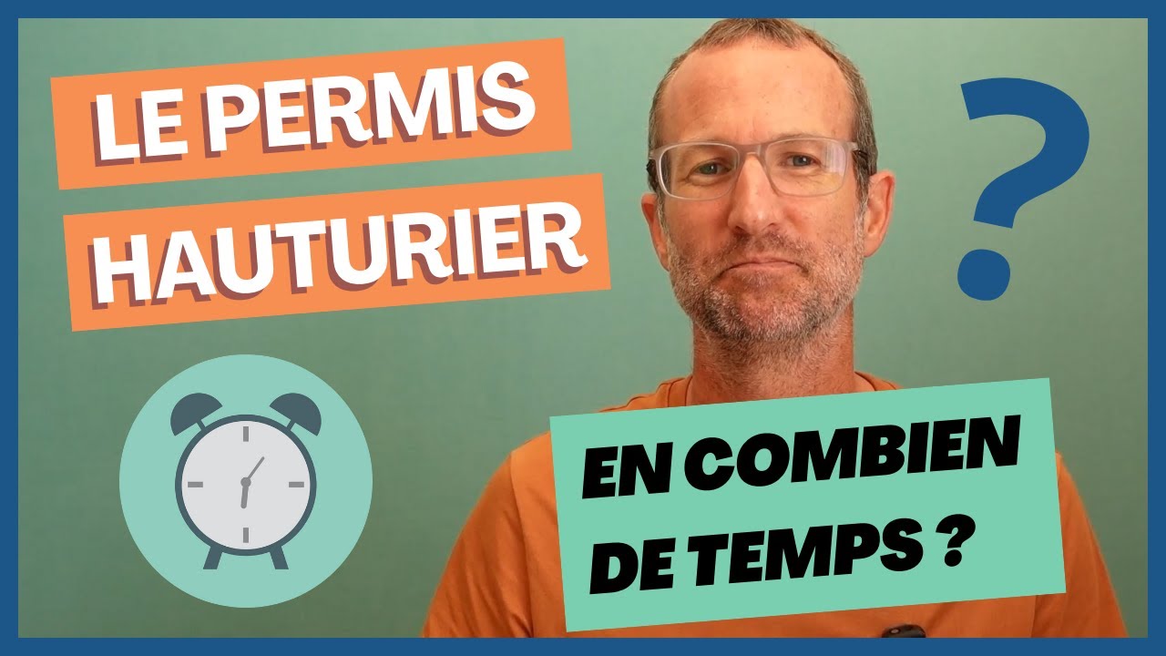 Combien de temps pour pr&eacute;parer le PERMIS HAUTURIER ? Tic Tac Tic Tac...