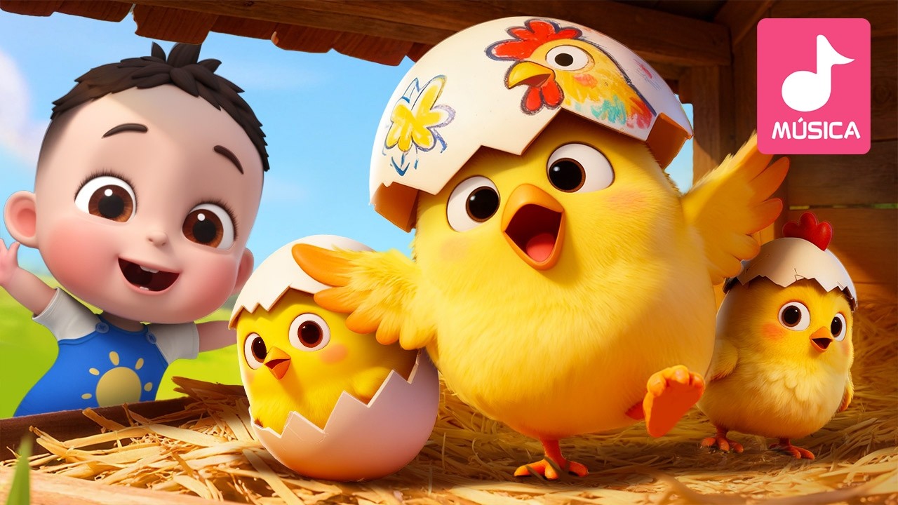 AO VIVO 🔴  Pintinho Amarelinho🐥🐣  | Música Infantil & Canção da Fazenda | LiaChaCha