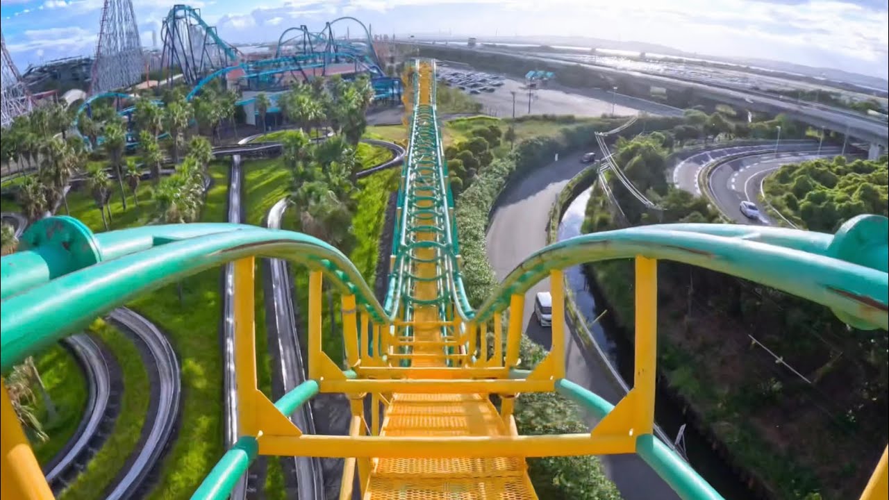 ウルトラツイスター on-ride 4K POV (乗車映像) / ナガシマスパーランド