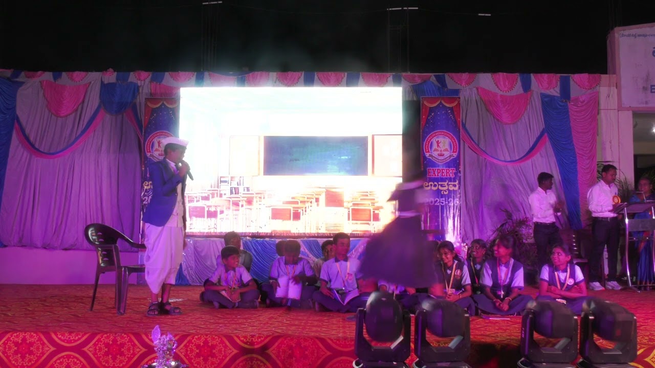 9th std drama annual day performance