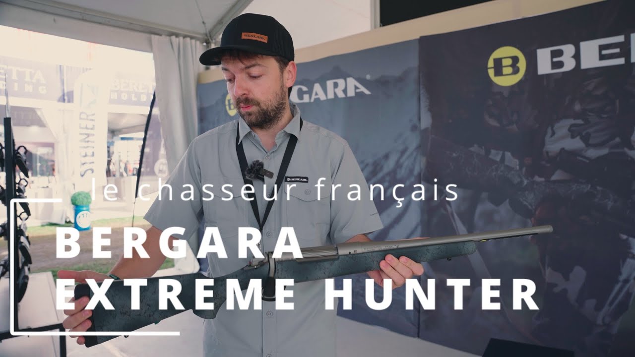 Carabine de chasse à verrou BERGARA EXTREME HUNTER