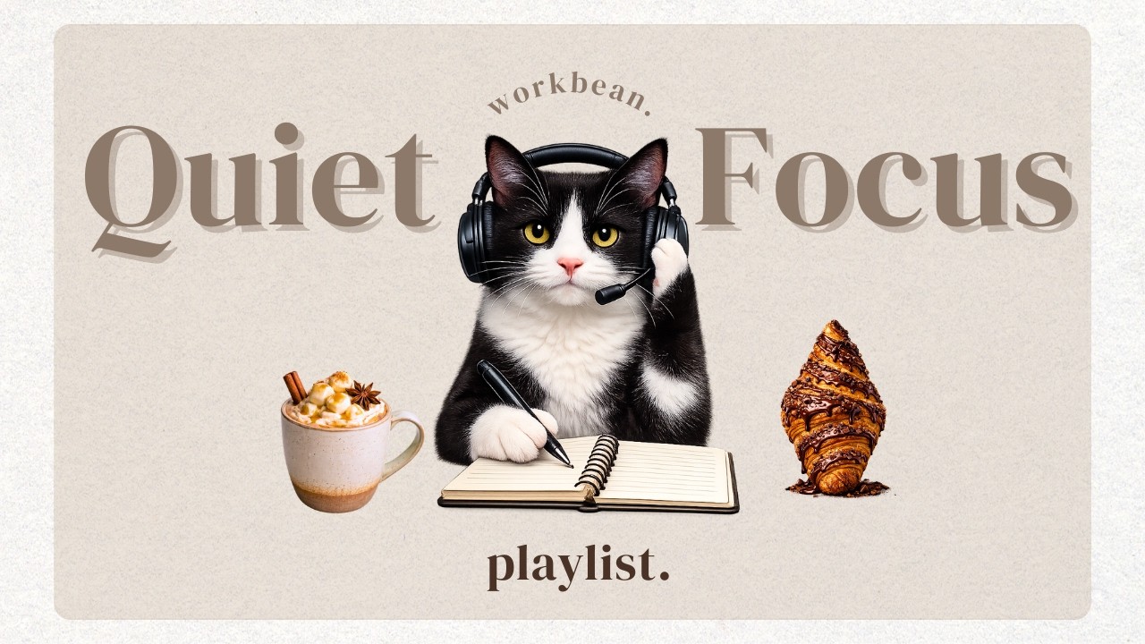 Quiet Focus Hours ☕ | 4H Lo-fi Beats for Deep Work & Study