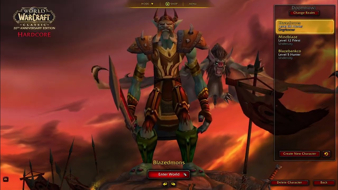 I'm back, WOW Classic Hardcore Character Transferring | WOW Classic