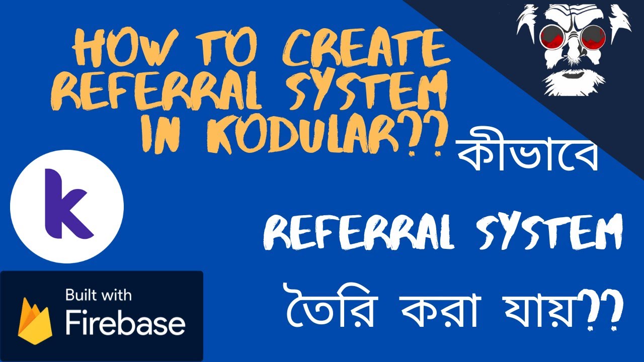 How to Create Referral System with Firebase in Kodular