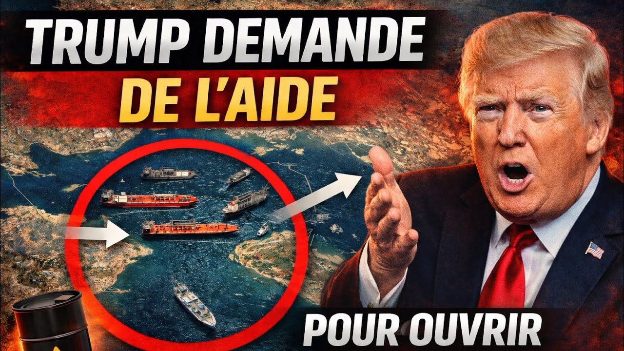 IRAN : TRUMP DEMANDE DE L&rsquo;AIDE POUR OUVRIR LE D&Eacute;TROIT D&rsquo;ORMUZ 