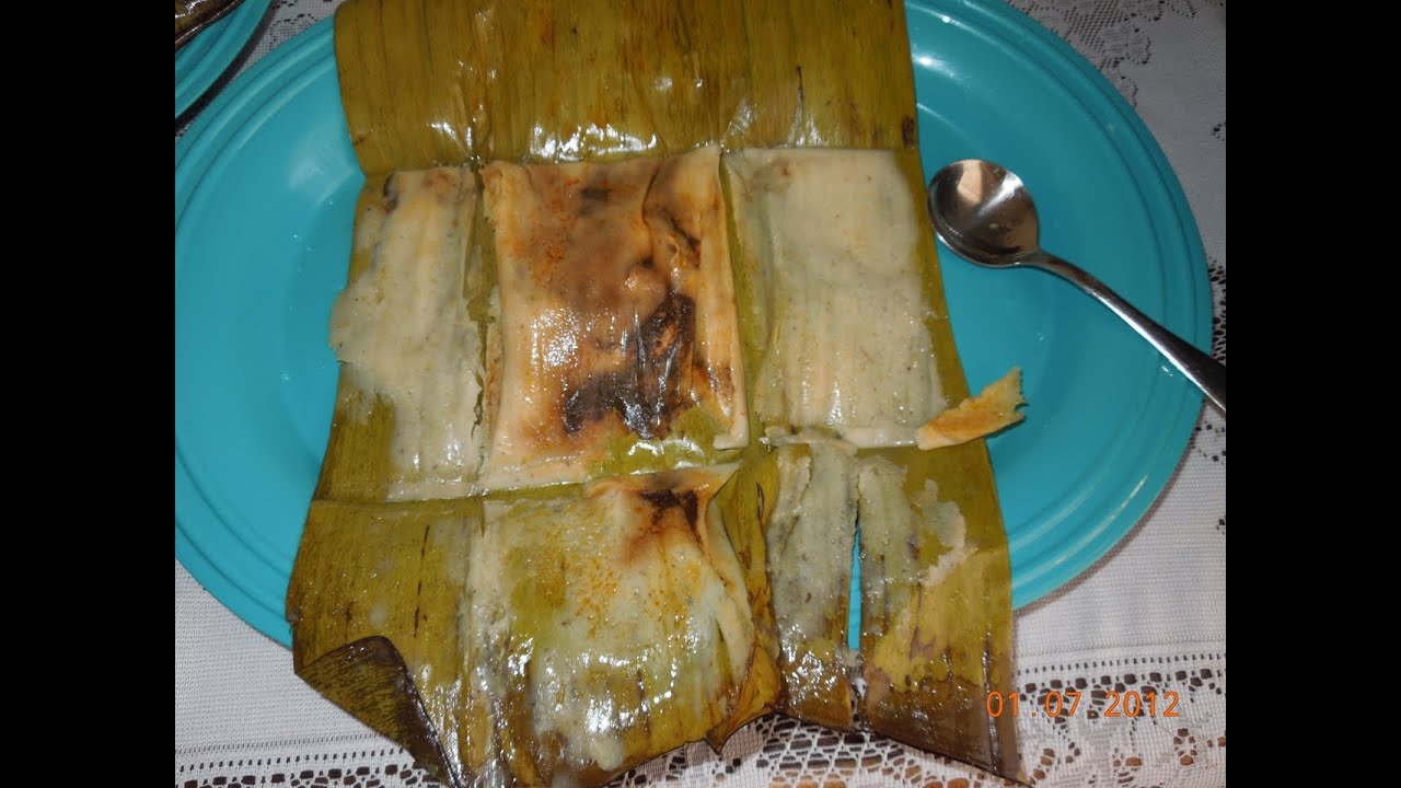 RECETA DE RICOS TAMALES OAXAQUEÑOS-COMO HACER TAMALES DE HOJA VERDE