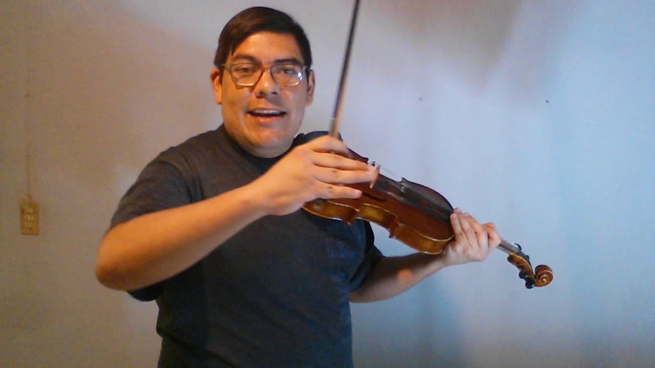 Violín 42: Método Laoureux sección 32 - variaciones sobre estudio en Sib