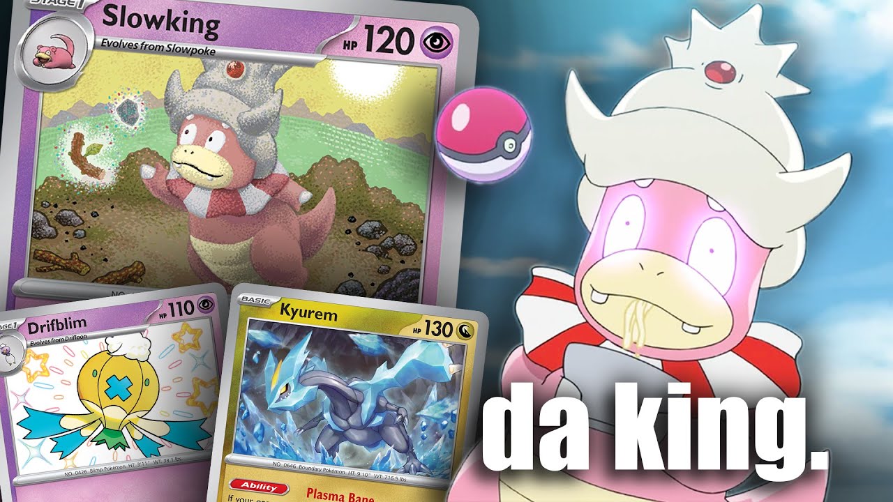 somehow, slowking returned.