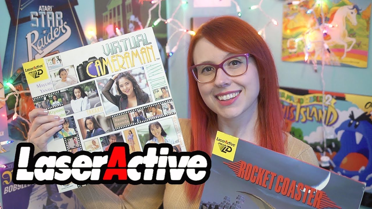Video Games on a LaserDisc?! The Pioneer LaserActive | Erin Plays