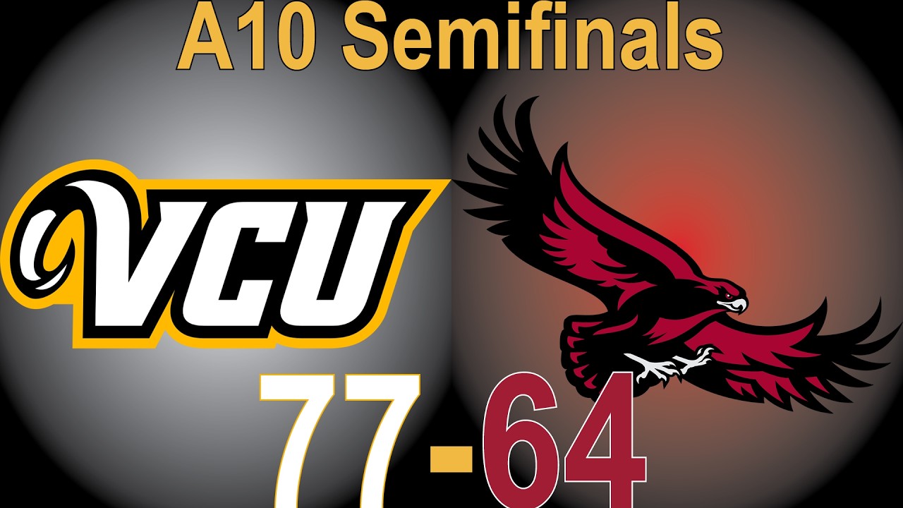 2026 A10 Men's Basketball Semifinals: #2 VCU vs. #3 Saint Joseph's Highlights