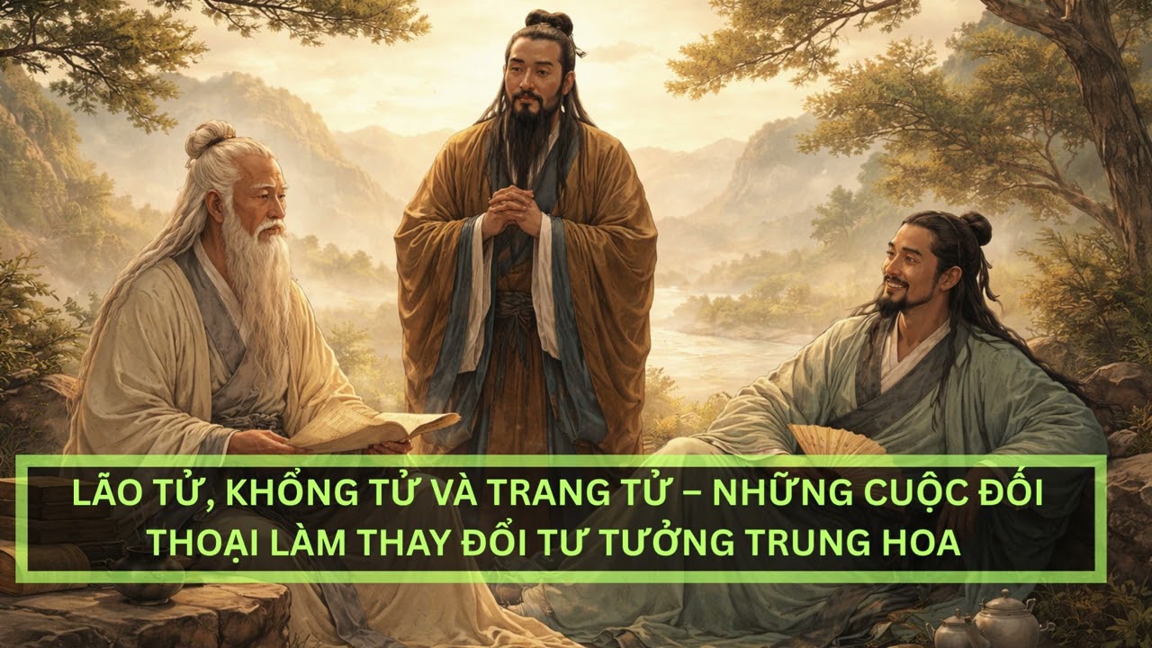 Lão Tử, Khổng Tử Và Trang Tử – Những Cuộc Đối Thoại Làm Thay Đổi Tư Tưởng Trung Hoa