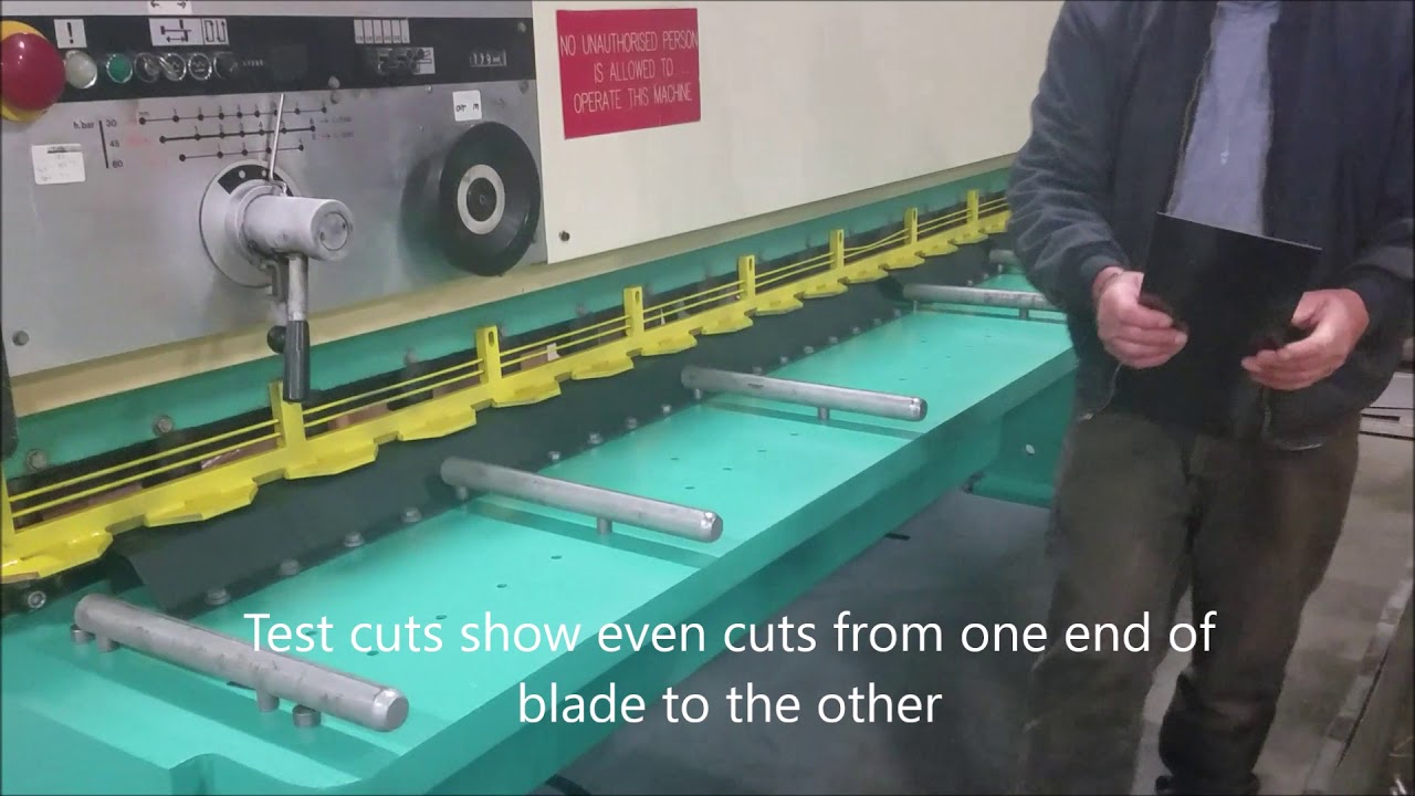 Promecam GH 630 Z Metal Squaring Shear offered by Larry Razza 401-965-557
