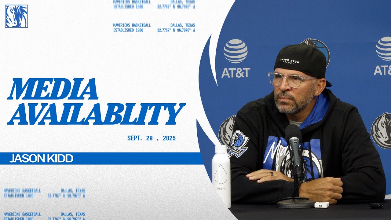 Jason Kidd | 25-26 Media Day Press Conference | 09/29/25