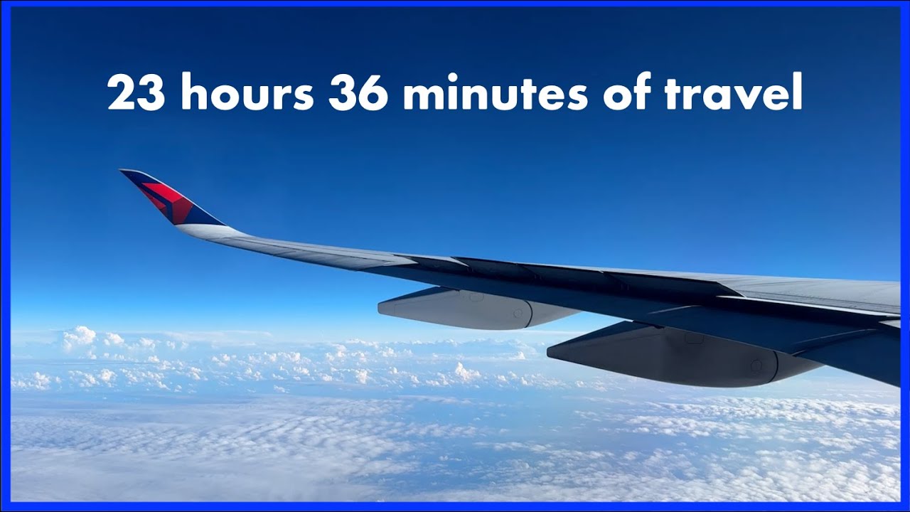What 23 Hours of Holiday Travel Looks Like ▶︎ Delta 121 - Airbus A350 - MSP-HND