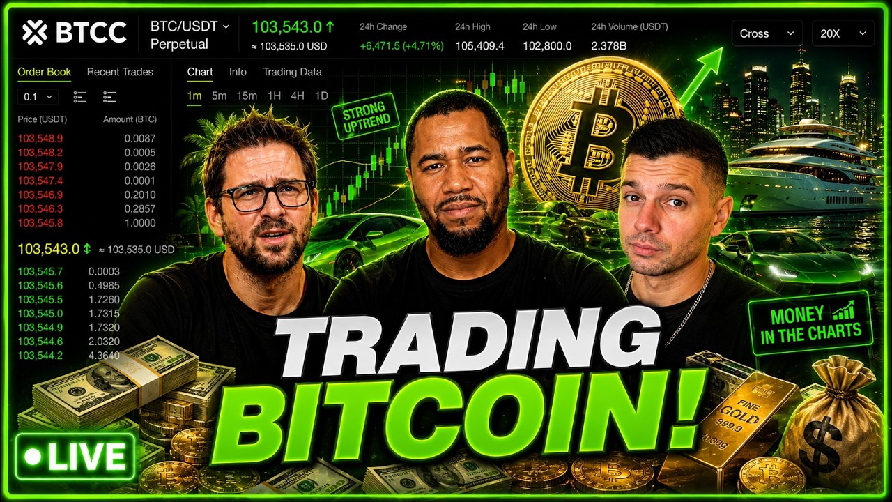 Bitcoin Live Trading! Huge Trade Alert Inbound