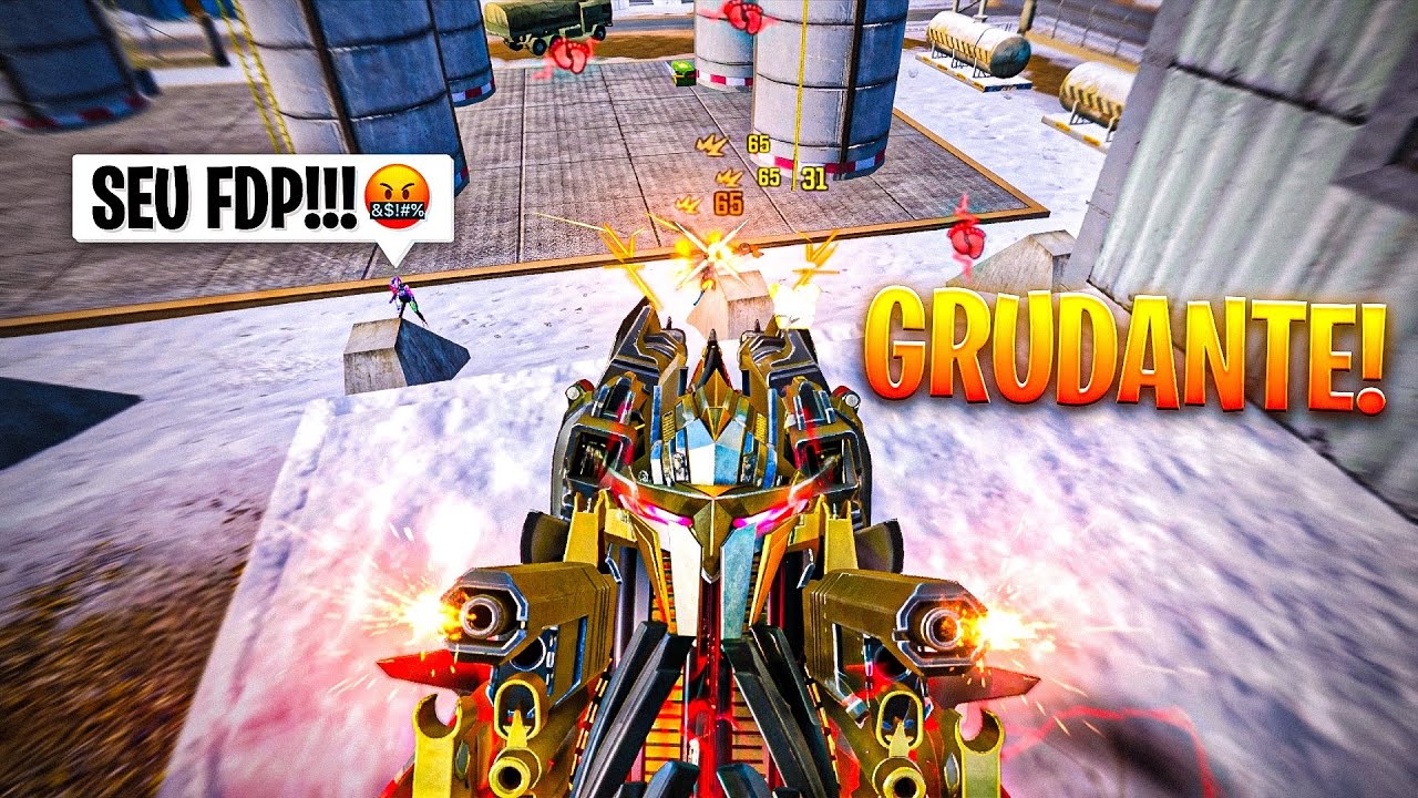 MELHOR QUE A 117? SE O SPRAY GRUDAR, É VALA! - COD: MOBILE BATTLE ROYALE