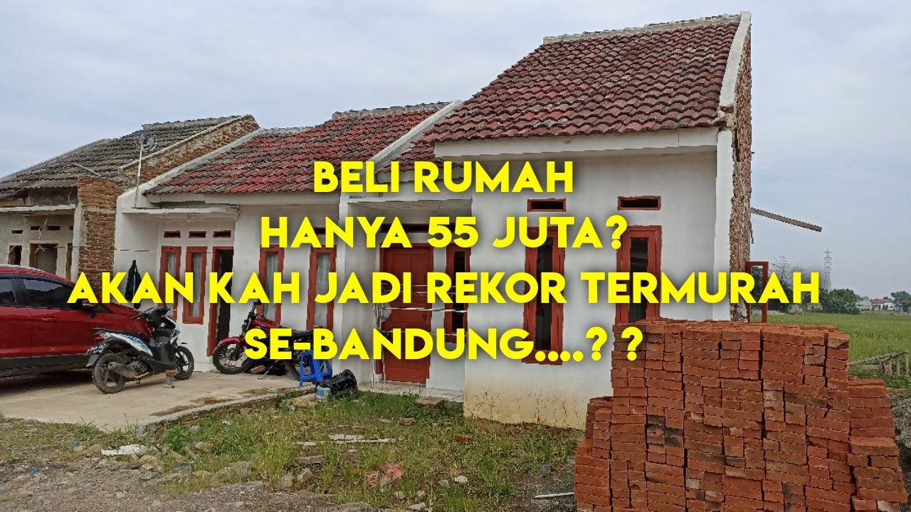 Rumah termurah se-Bandung..? Harga Rumah ini Hanya 55 juta 😲😲😲