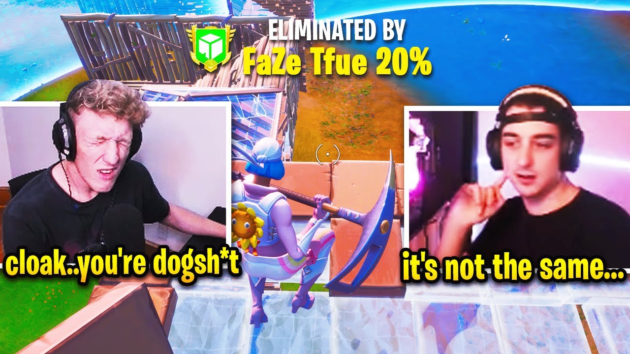 TFUE *DROPS* CLOAKZY when FORCED to CARRY AGAIN! (Fortnite Season 2)