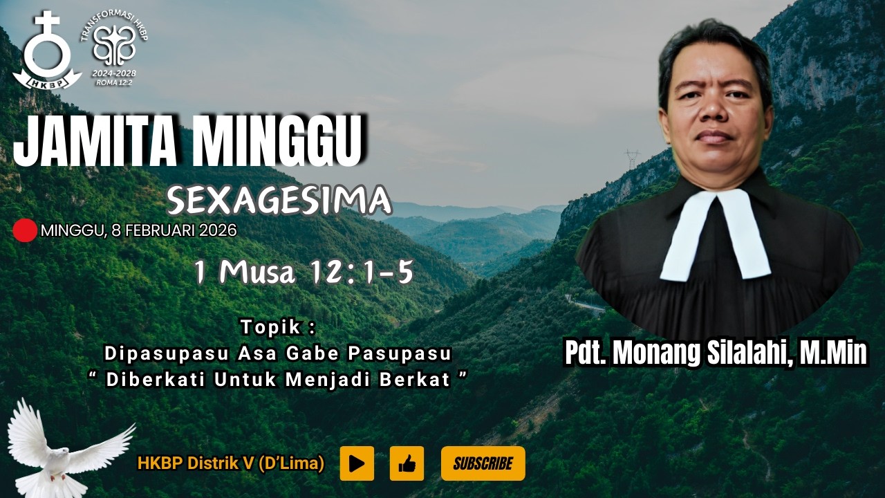 Jamita Minggu | 1 Musa 12:1-5 | Minggu, 8 Februari 2026