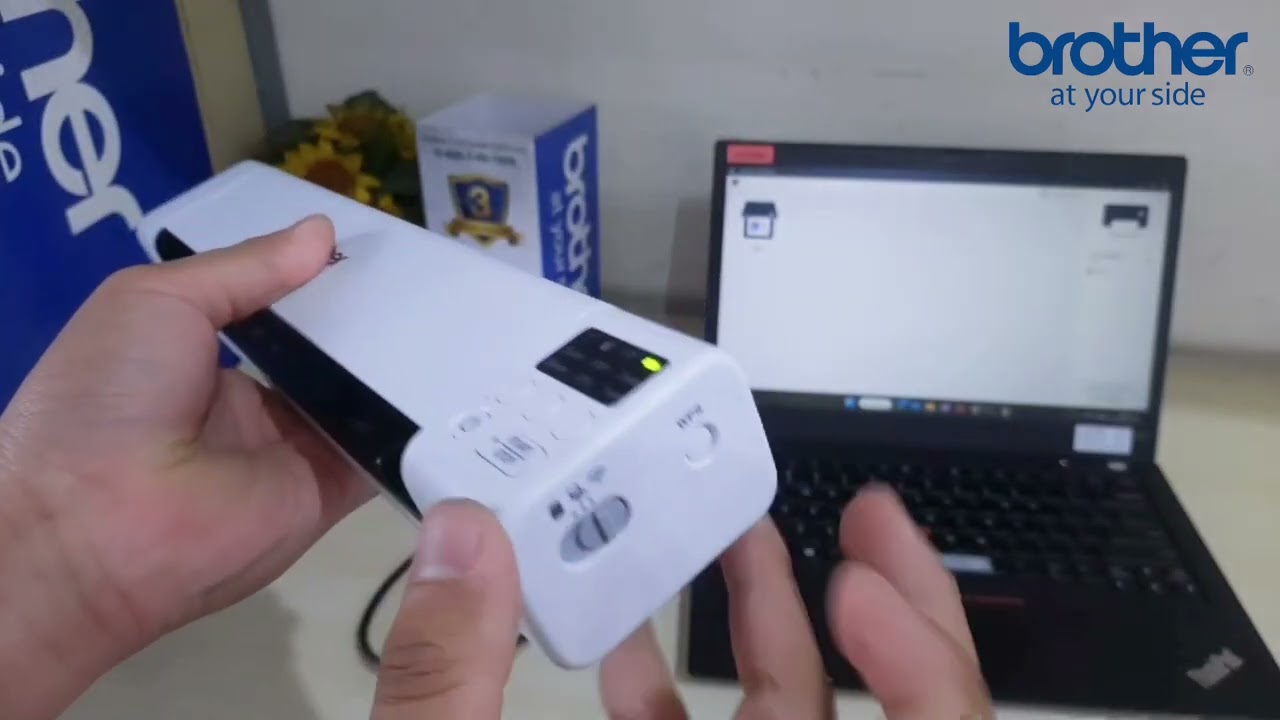 Scan dokumen A3 menggunakan Scanner Portable Brother DS-940 tanpa Cariersheet