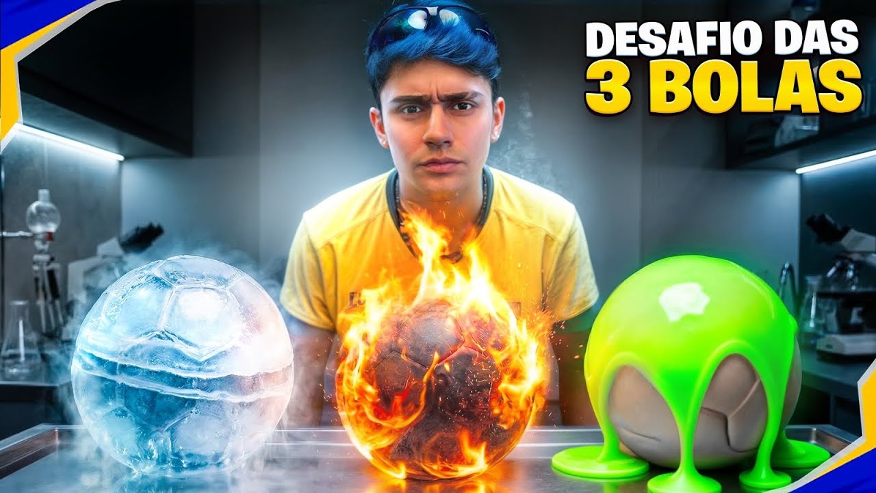 DESAFIO DAS 3 BOLAS! *luisin vs guionze valendo R$10.000*